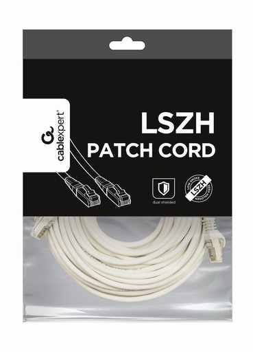 [PP6A-LSZHCU-W-10M] PP6A-LSZHCU-W-10M cable de red Blanco Cat6a S/FTP (S-STP)