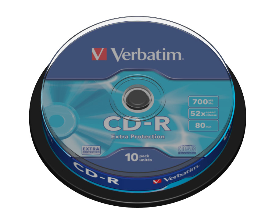 CD-R Extra Protection 700 MB 52x 10 pieza(s)