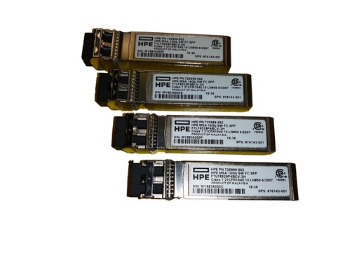 [C8R24B] MSA 16Gb Short Wave Fibre Channel SFP+ 4-pack Transceiver
