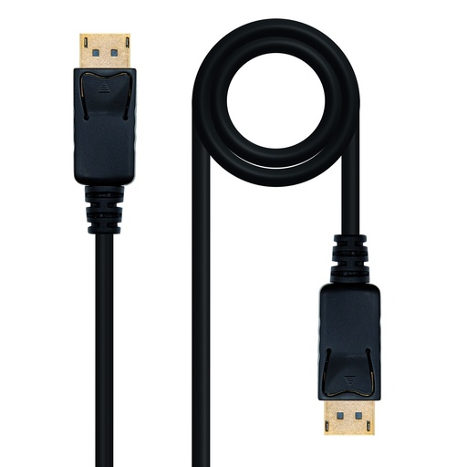[10.15.2310] Cable DisplayPort 1.2, DP/M-DP/M, Negro, 10 m