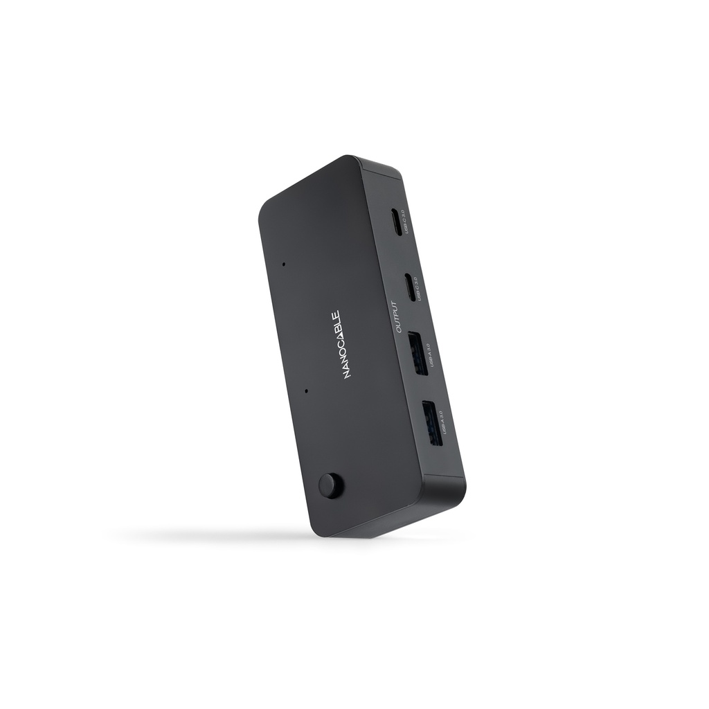 [10.12.0011] Switch Conmutador 2x USB 3.0 a 2xUSB-A 3.0 + 2x USB-C 3.0