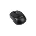 Ratón inalámbrico, 1600 DPI, 4 botones, Negro