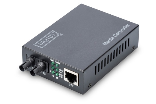 [DN-82010-1] Convertidor de medios Fast Ethernet RJ45 / ST