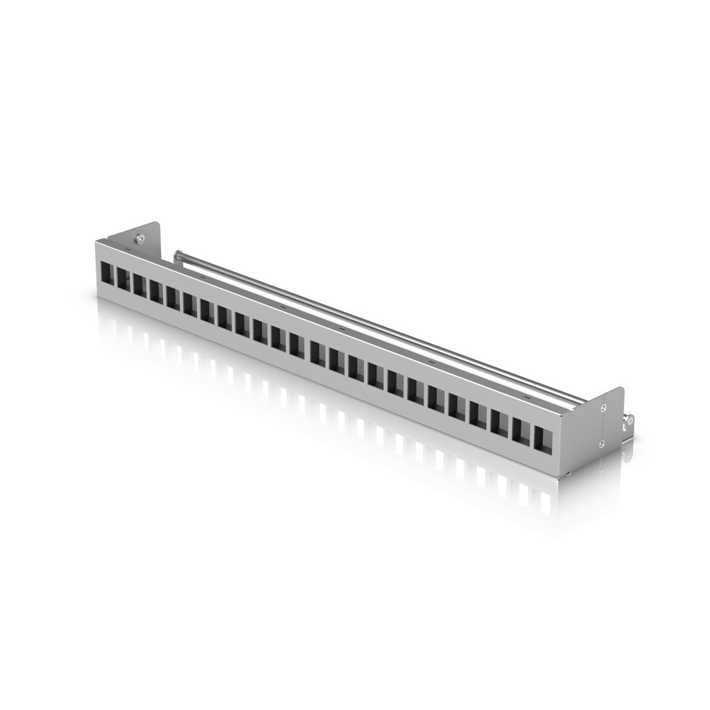 UACC-Rack-Panel-Patch-Blank-24 Panel Keystone