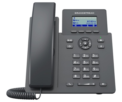 [GRP2601P] GRP2601P teléfono IP Negro 2 líneas LCD