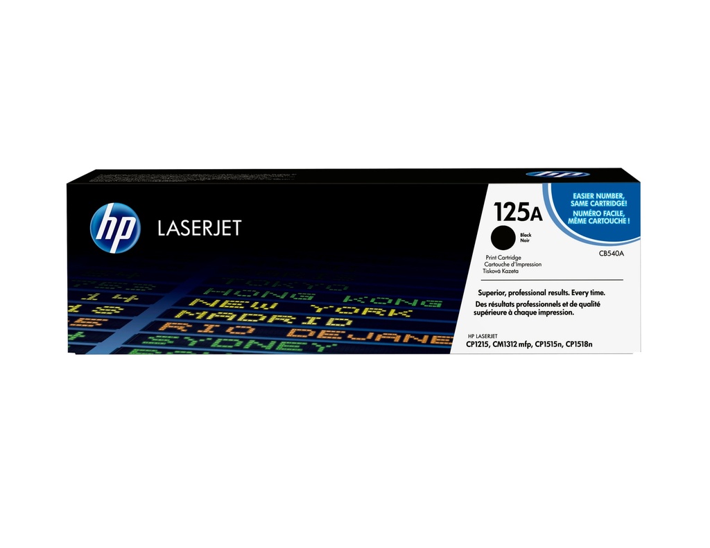 Cartucho de tóner original LaserJet 125A negro