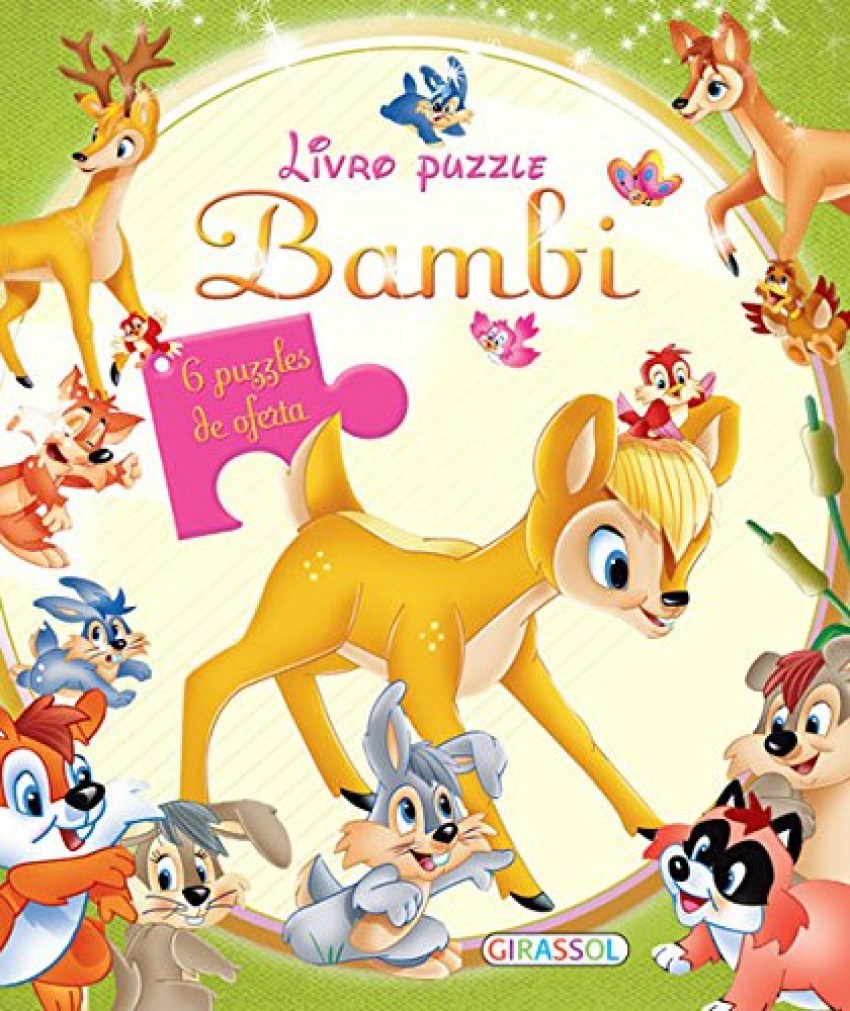 LIVRO PUZZLE-BAMBI