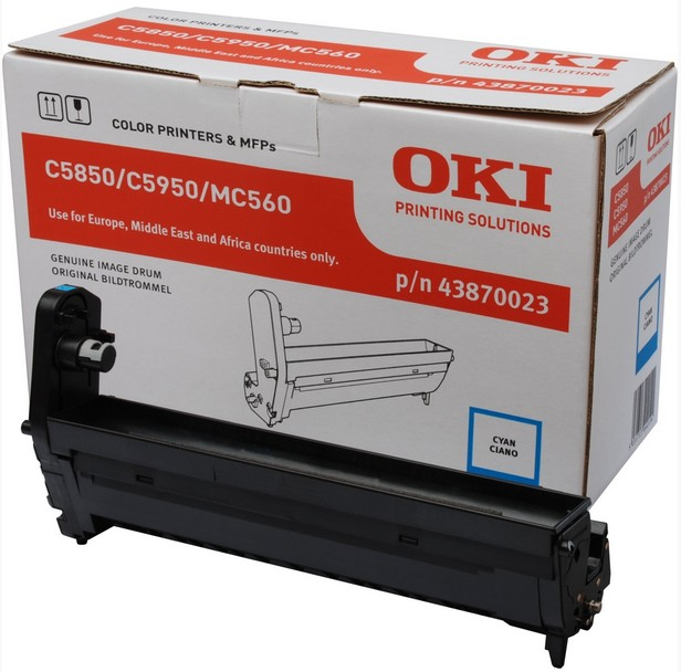 Cyan image drum for C5850/5950 Original