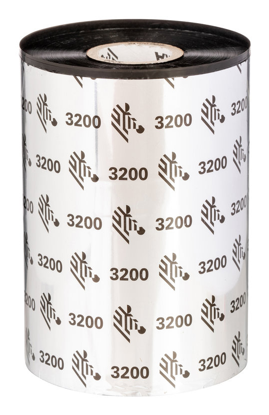 3200 Wax/Resin cinta térmica 74 m Negro