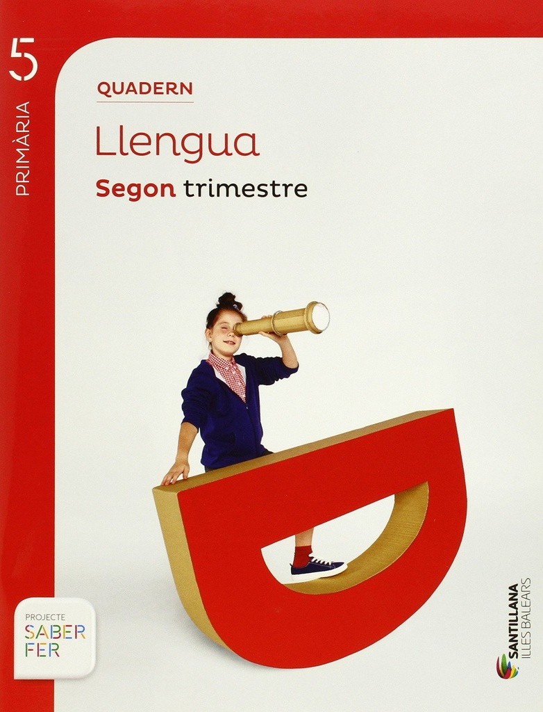 Quadern Llengua 2 (5E.Prim) *Balears* Saber Fer