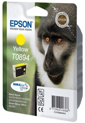 Monkey Singlepack Yellow T0894 DURABrite Ultra Ink