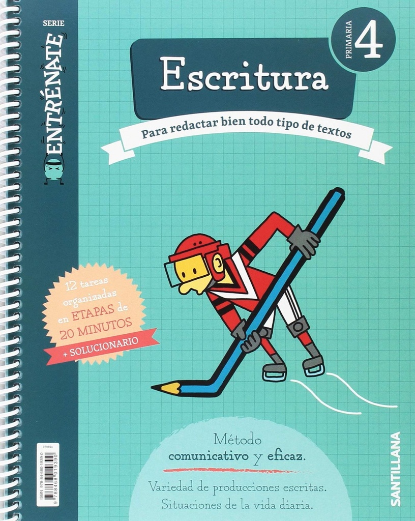 CUADERNO EXPRESIÓN 4ºPRIMARIA. ENTRÉNATE