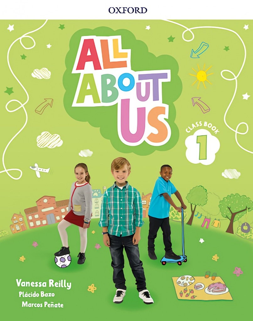ALL ABOUT US 1 PRIMARY COURSEBOOK PACK MADRID