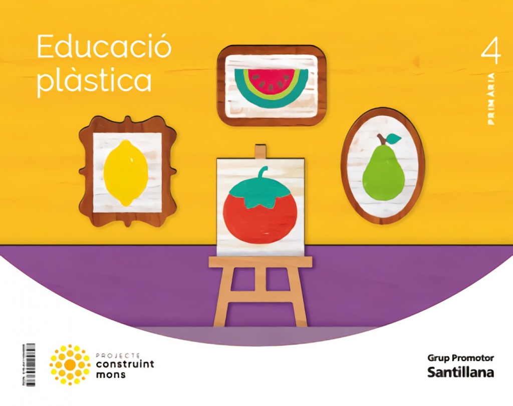 EDUCACIÒ PLÁSTICA 4T.PRIMARIA. CONSTRUINT MONTS. CATALUNYA 2023