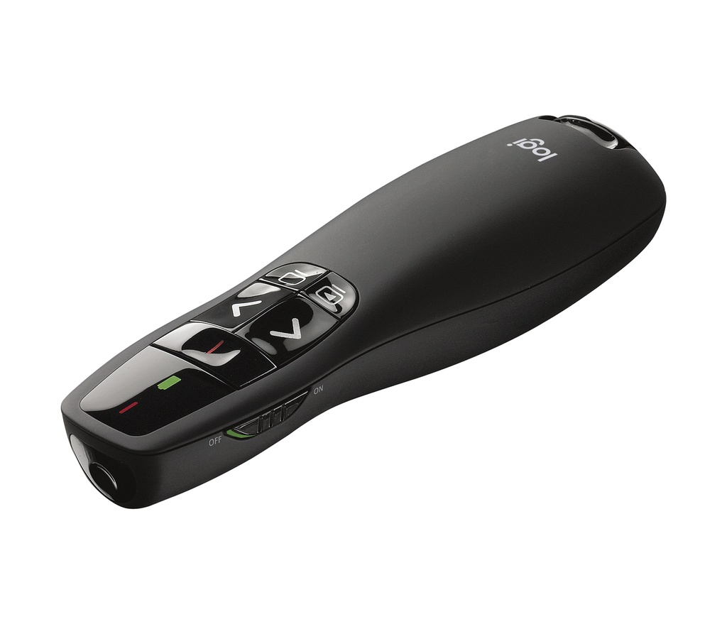 R400 apuntador inalámbricos RF Negro