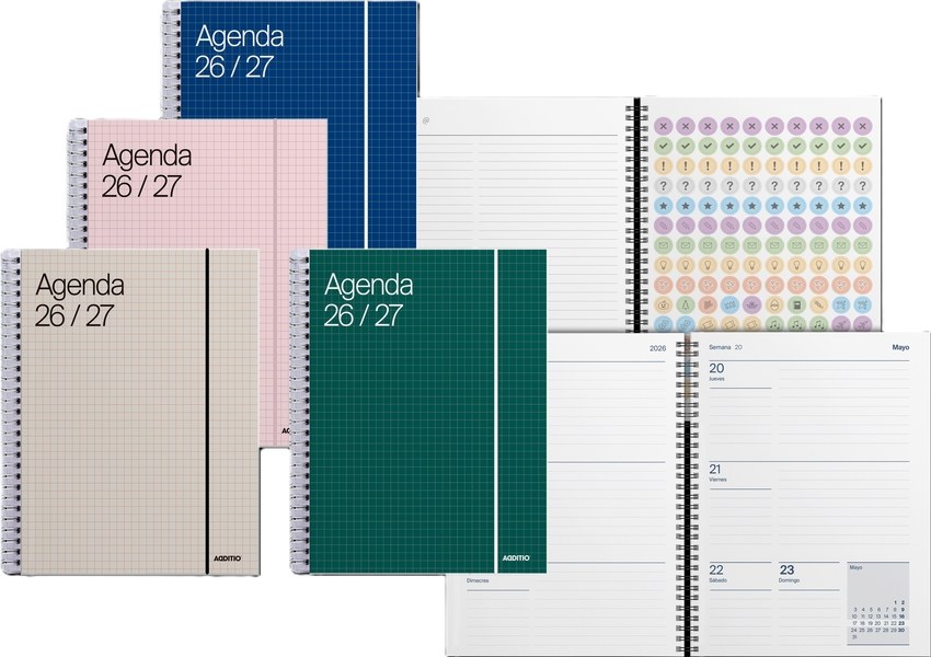 AGENDA UNIVERSAL A5 26-27 SEMANA VISTA