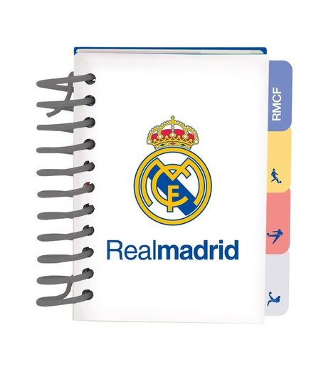 BLOC DE NOTAS A7 REAL MADRID EQUIPACION 26/27 7,4x10,5cm