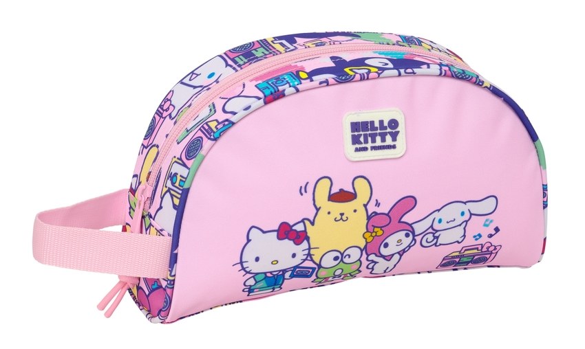 NECESER ADAPTABLE A CARRO HELLO KITTY &amp;FRIENDS 26x16x9cm