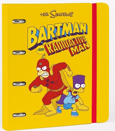 CARPETA 4 ANILLAS PP THE SIMPSONS