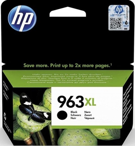 CARTUCHO TINTA ORIGINAL HP 963XL NEGRO 3JA30AE