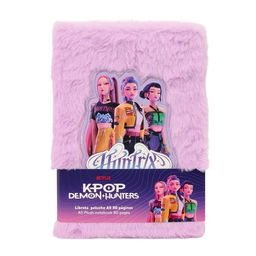 BLOC DE NOTAS FLUFFY K-POP DEMON HUNTERS