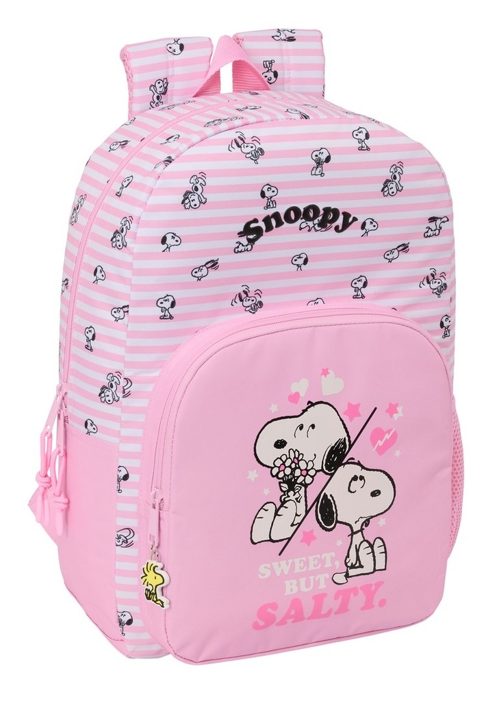 MOCHILA ADAPTABLE A CARRO SNOOPY 30x46x14cm