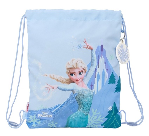 SACO PLANO JUNIOR FROZEN 26x34x1cm