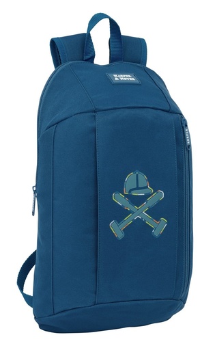 MINI MOCHILA CREMALLERA VERTICAL HARPER &amp;NEYER 22x39x10cm