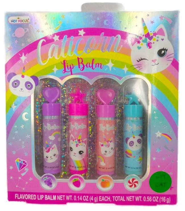 SET LAPIZ LABIAL VANITY CATICORN