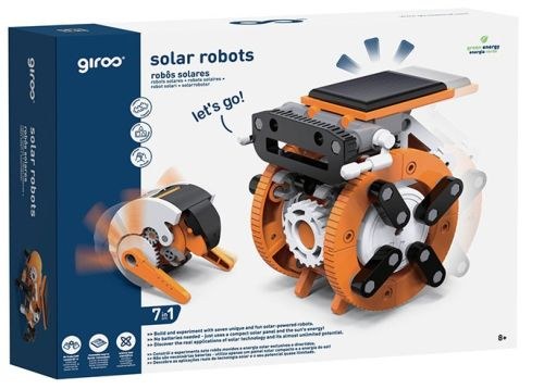 GIROS PLAY ROBOTS SOLARES 7 EN 1