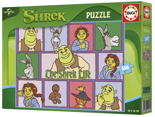 PUZZLE 300 PIEZAS DREAMWORKS SHREK