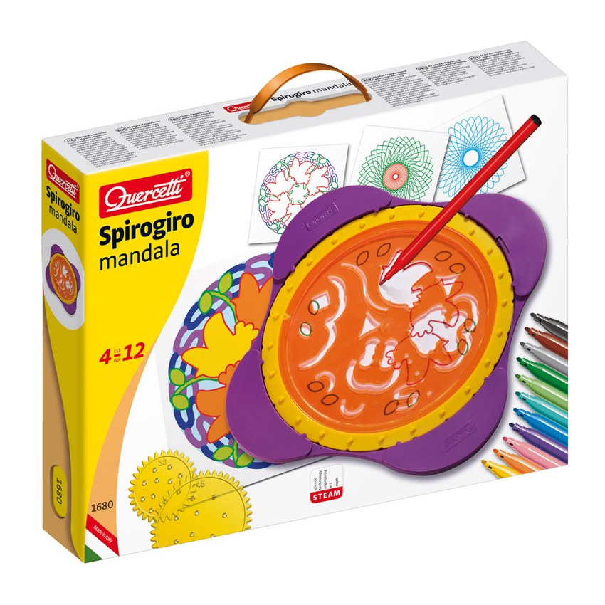 JUEGA CREATIVO SPIROGIRO MANDALA