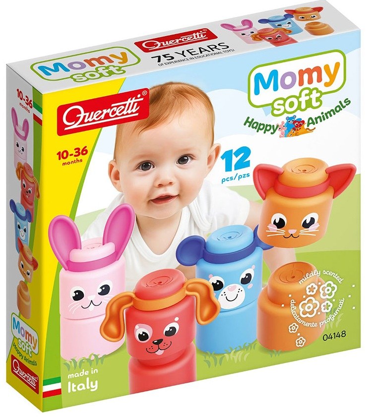 MOMMY SOFT ENCAJES DE ANIMALES 12 PIEZAS
