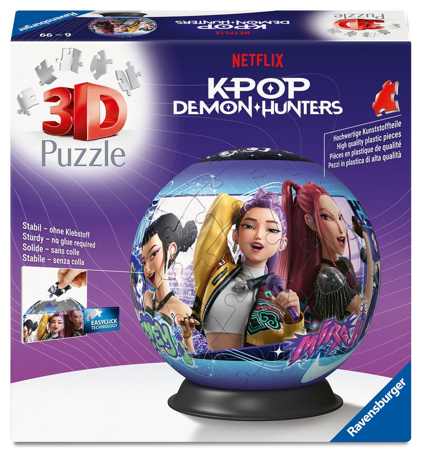 PUZLE 3D KPOP DEMON HUNTERS 72 PIEZAS