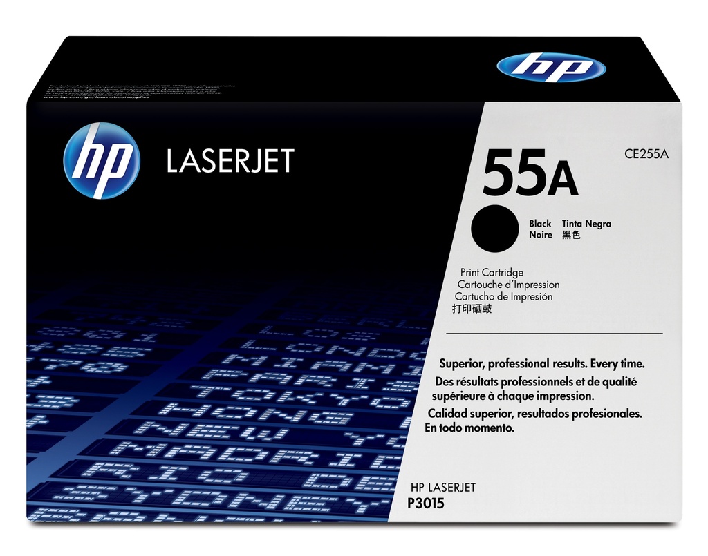 Cartucho de tóner original LaserJet 55A negro