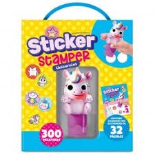 STICKER STAMPER UNICORNIOS
