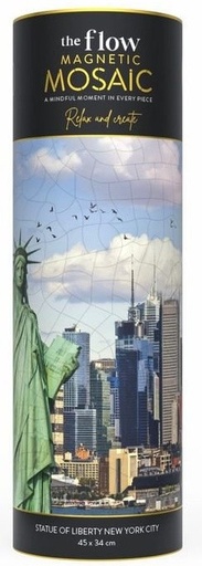 PUZZLE MAGNETICO FLOW MOSAIC 400 PIEZAS  NEW YORK SIN MARCO