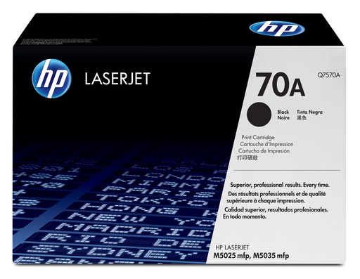 [Q7570A] Cartucho de tóner original LaserJet 70A negro