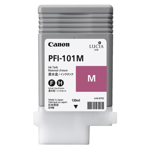 [0885B001] PFI-101M cartucho de tinta Original Magenta