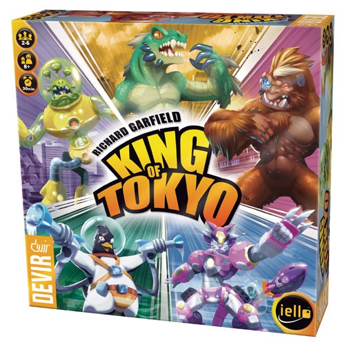 [BGHKING] King Of Tokyo Juego de mesa Táctico