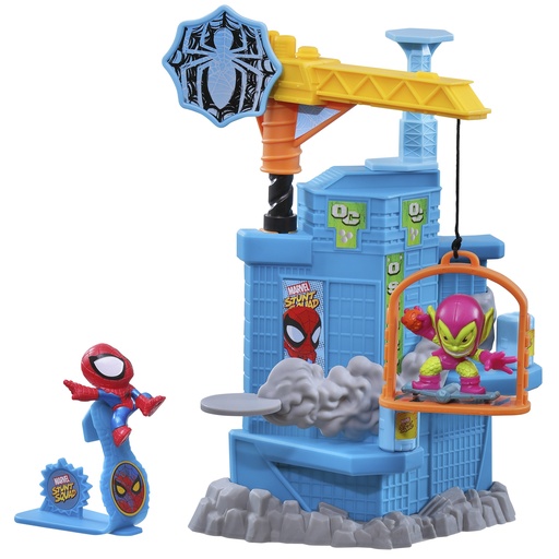 [F70625X0] Marvel Stunt Squad Crane Smash