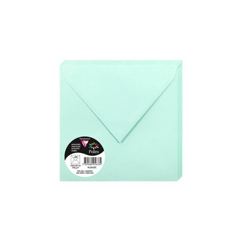 [5633C] SOBRE CLAIREFONTAINE 165x165 VERDE JADE