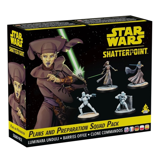 [841333121815] Star Wars: Shatterpoint - Plans and Preparation Squad Pack Figura