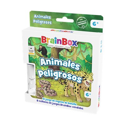 [BZWBB02ES] BrainBox Pocket Animales Peligrosos