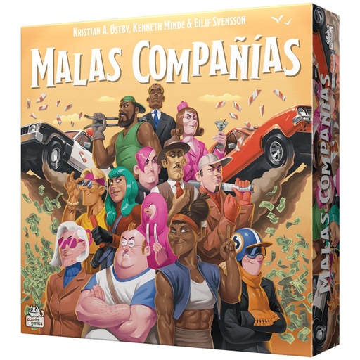 [AGBC01ES] Malas Compañías Juego de mesa Multigénero