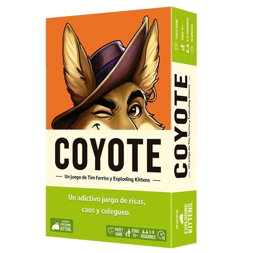 [EKICOY01ES] Coyote 10 min Juego de mesa Estrategia