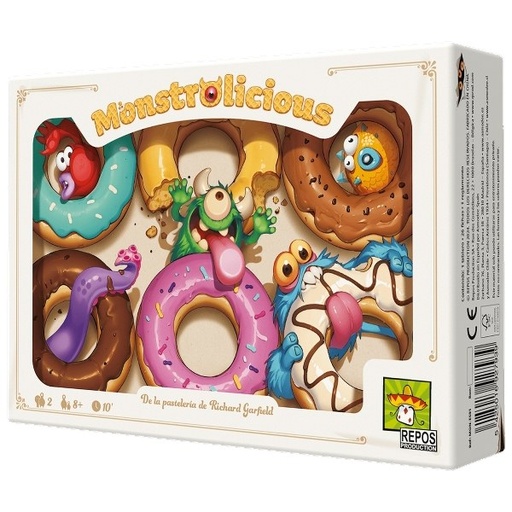 [MONES01] Monstrolicious Bolsa de Patatas 10 min Juego de mesa Intercambio de cartas