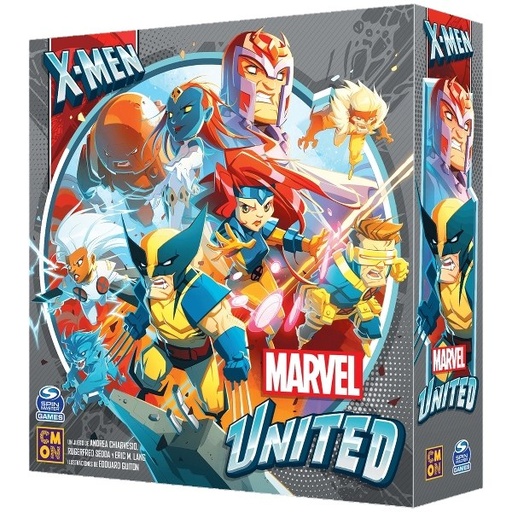 [MUN11ES] Marvel United: X-Men 40 min Juego de mesa Multigénero