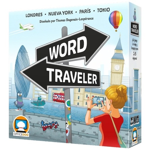 [ODOR01ES] Word Traveler Juego de mesa Familia