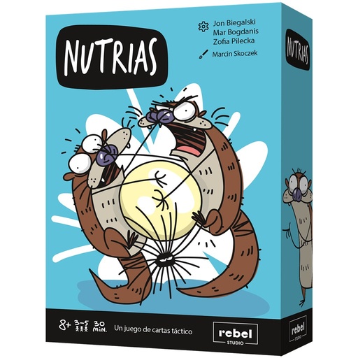[REOTT01ES] Nutrias 30 min Juego de mesa